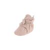 Babyschuhe aus Bio-Baumwoll-Musselin, Hausschuhe für Neugeborene, Beige