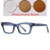Thick Frame Square Myopia Glasses With Degree Women Men Anti Blue Rays Student Prescription Spectacles 0 -0.5 -0.75 To -6.0