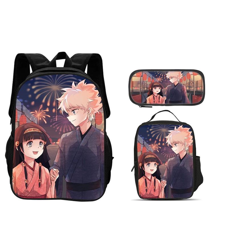 Trip Rucksack Children Spacious Backpack Animated Movie Students Schoolbags for Girls Boys Cartoon Hoppers School Carrier