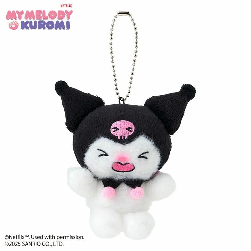

Держатель для маскота Sanrio KUROMI Плакать ( Оригинальное аниме Netflix My Melody & KUROMI ) NEW