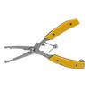 Fishing Pliers Multifunctional Stainless Steel Fishing Scissors with 2 Blades Braid Line Cutters Hook Remover