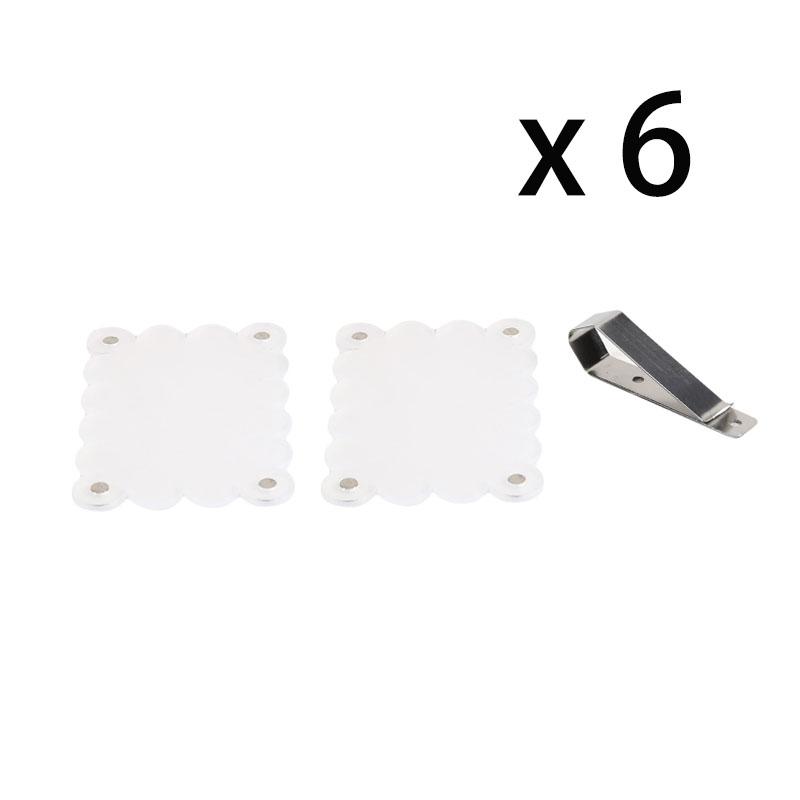 1/2/4/6/10 Stück Auto-Bildhalter für Sonnenblende Magnetischer Auto-Sonnenblenden-Foto-Clip Vertikale Foto-Anzeige Klarer Auto-Bildrahmen