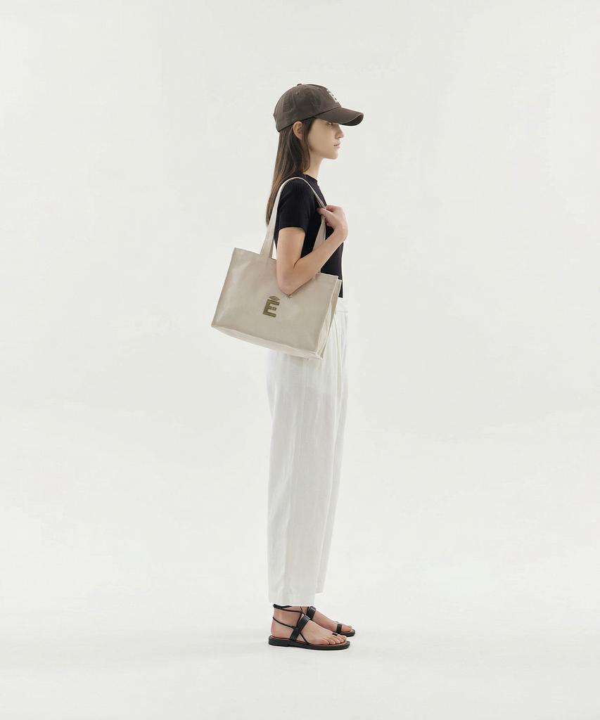 Undei Kni Canvas Bag Beige