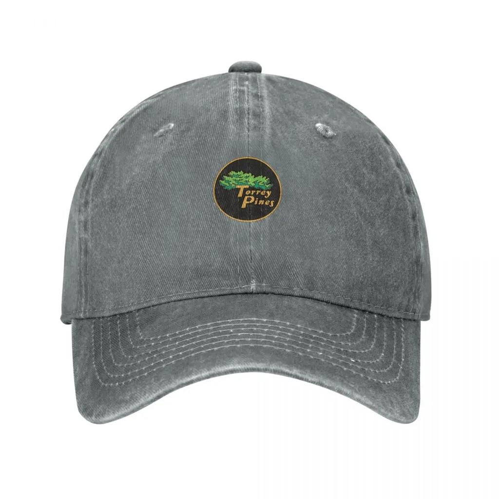 Torrey Pines Sticker Baseball Cap sun hat Hat Unisex For The Sun Unique hats Trucker Cap Caps For Women Unisexs