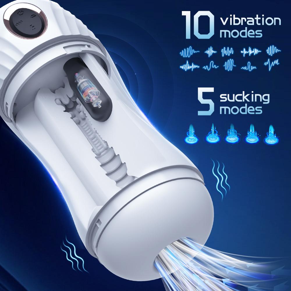 Octopus Tentacle Penis Training Cup - Electric Stimulation Male Masturbator, Rechargeable Adult Sex Toy for Men