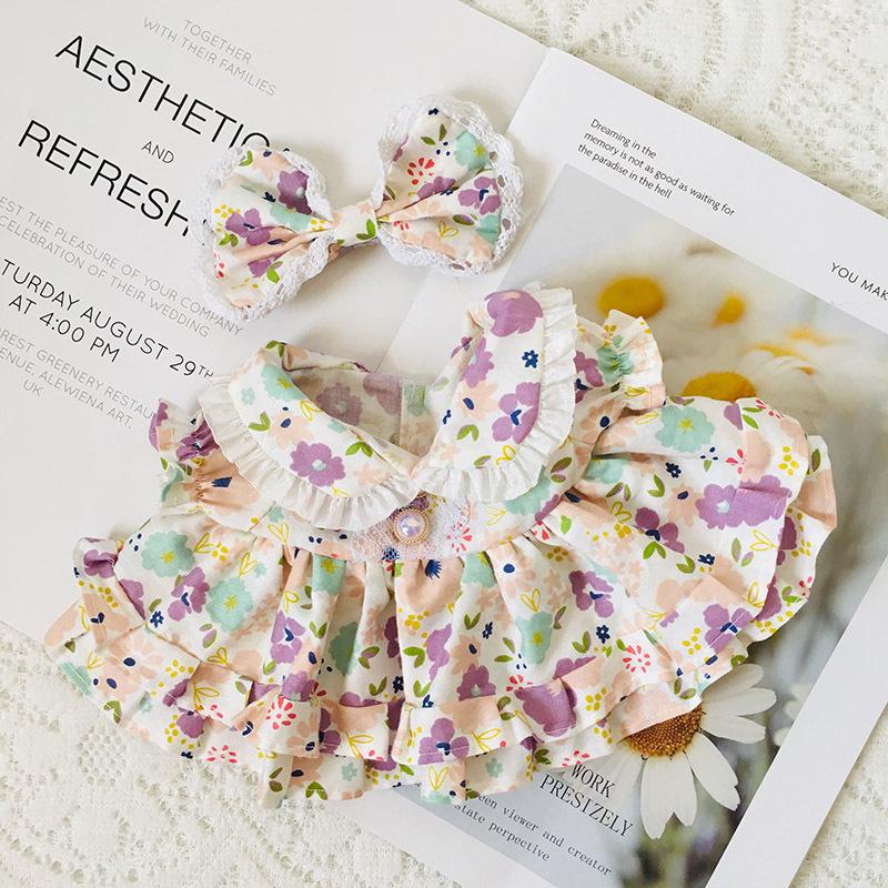 Medium 30cm Handmade Doll Clothes for Jointed Bear - S Size Belle Lulu Outfit Gift for Girls