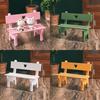 Wooden Miniature Chair Craft Display Background For Art Projects And Photos