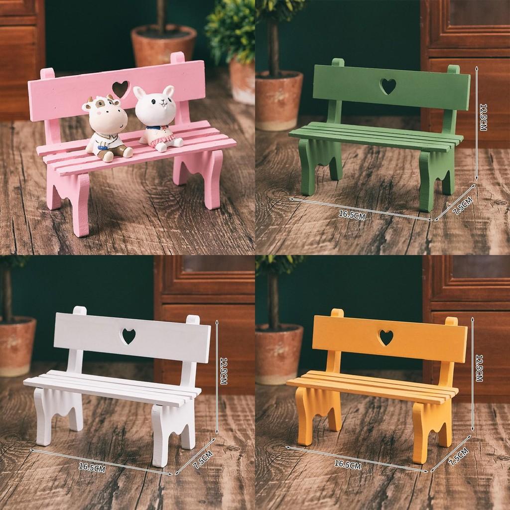 Wooden Miniature Chair Craft Display Background For Art Projects And Photos