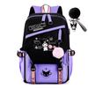Witch Hunting Squad Korean Print High School Student Campus Backpack Outdoor Purple Backpack
