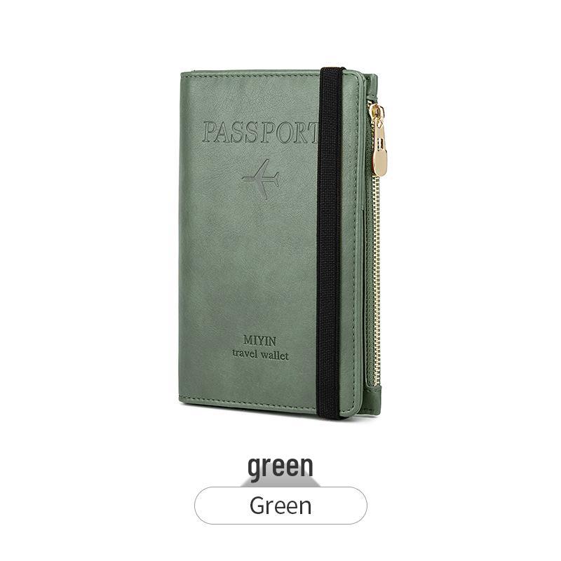 Tao Yin 2024 RFID Anti-Theft Passport & Card Holder - Multifunctional Travel Wallet Bag