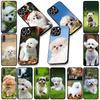 Měkký kryt pro Motorola Moto G86 G14 G35 G34 G45 G55 G64 G75 G85 G24 G15 G54 G57 Power Coque Pouzdro na telefon Pudl Bišonek