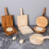 Solid Wood Dough Press Tool Quick Easy Dumpling Skin Presser Home Dumpling Wrapper Skin Making Mold Kitchen Pastry Baking Tools