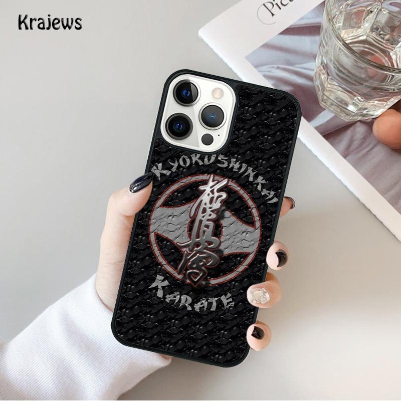 Oyama Kyokushin Karate Phone Case For iPhone 17 Air 16 15 14 Max Plus 11 12 13 Pro Max Phone Cover coque