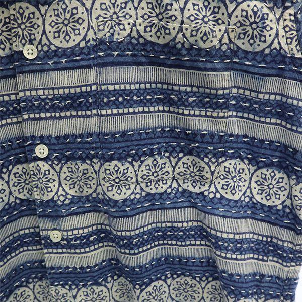 Pilgrim made in Japan Overall handle Short sleeve shirt S Blue Men's Used