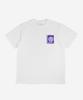 Laipeutaimkollegtibeu Stay Spiral Graphic Short Sleeve T-Shirt White