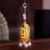 Chinese Retro Luminous Palace Lantern Refrigerator Magnets - Phoenix & Peony Tassels, Souvenir