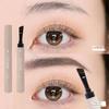 Brow Pomade 3D Eyebrow Pencil Applicator Waterproof Longlasting Eyebrow Gel Tint Wild Brown Eyebrow Cream Eye Makeup