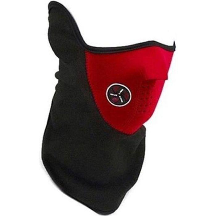 

Cache nez masque tour de cou polaire Rouge