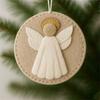 Nativity Scene Felted Craft Supplies With Instructions Handmade Embroidery Craft Set for Christmas Tree Decoration