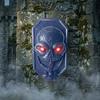 Vocal Animated Skull Doorbell Battery-operated LED Glowing Eyes Talking Ghost Bell  Theme Party
