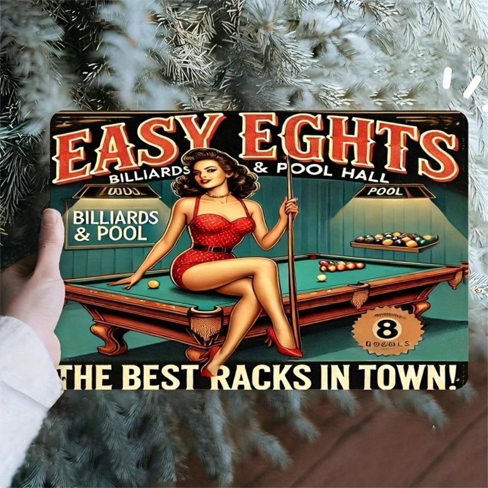 US Flag Metal Wall Art Patriotic Decor American Stars Stripes Sign Home Kitchen 20x30