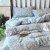 Class A Cotton Color-Woven Jacquard Double-Layer Yarn, Pure Cotton Aerobic Retro Wind Small Floral Quilt Cover