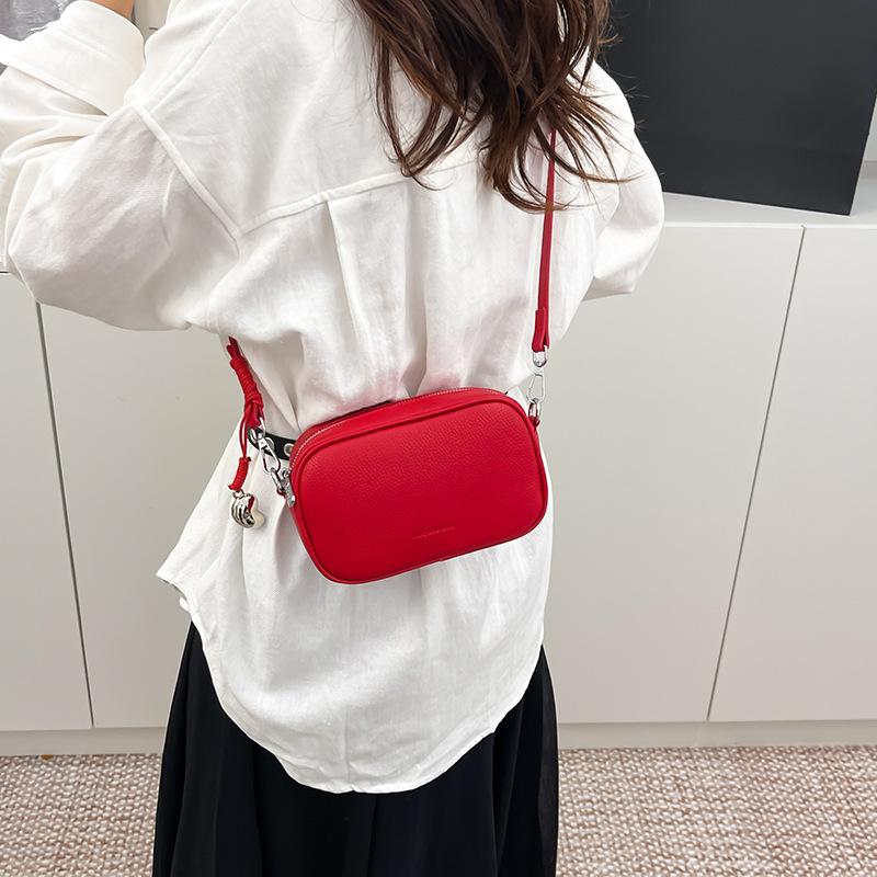 Premium Texture Simple Casual Shoulder Bag Women's 2025 Summer New Versatile Messenger Small Square Bag