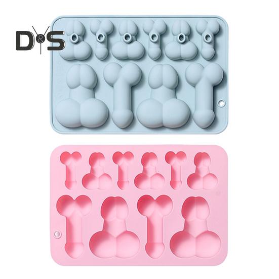 2 Sizes Shapes Cake Mould Heat resistant Creative 3D Soft Touch Silicone Mold