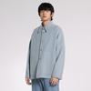 Men's Loose Wool Blend Shirt Collar Coat