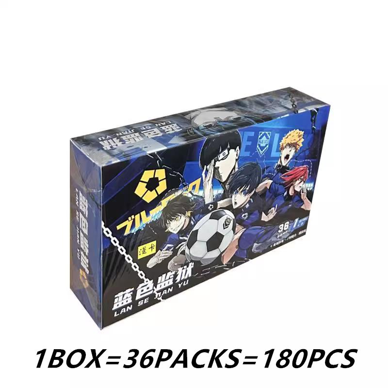 New Blue Lock Card Thread Teacher Rin Bee Music Back Nagi Makoto Shiro Guangu Blue Lock Anime Collection Card Stamp Change Cards