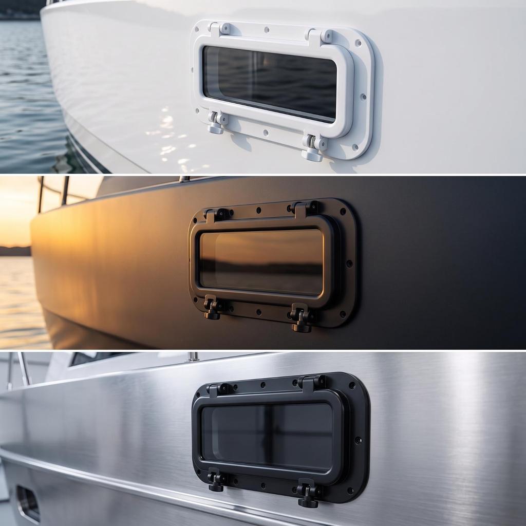 Marine Porthole Window Watertight Replacement Slim