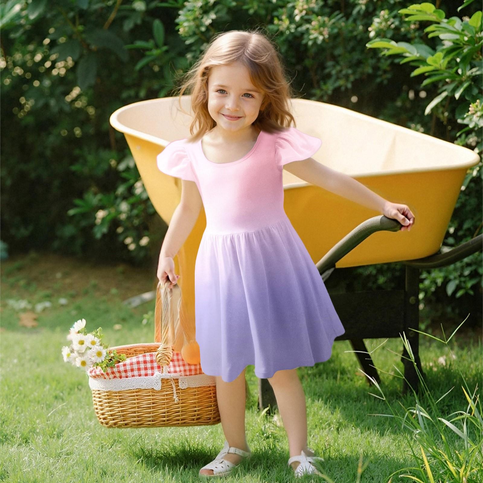 

Девочки Платье с рукавами для малышей Платья Повседневные платья для вечеринок и школ Одежда для девочек 150