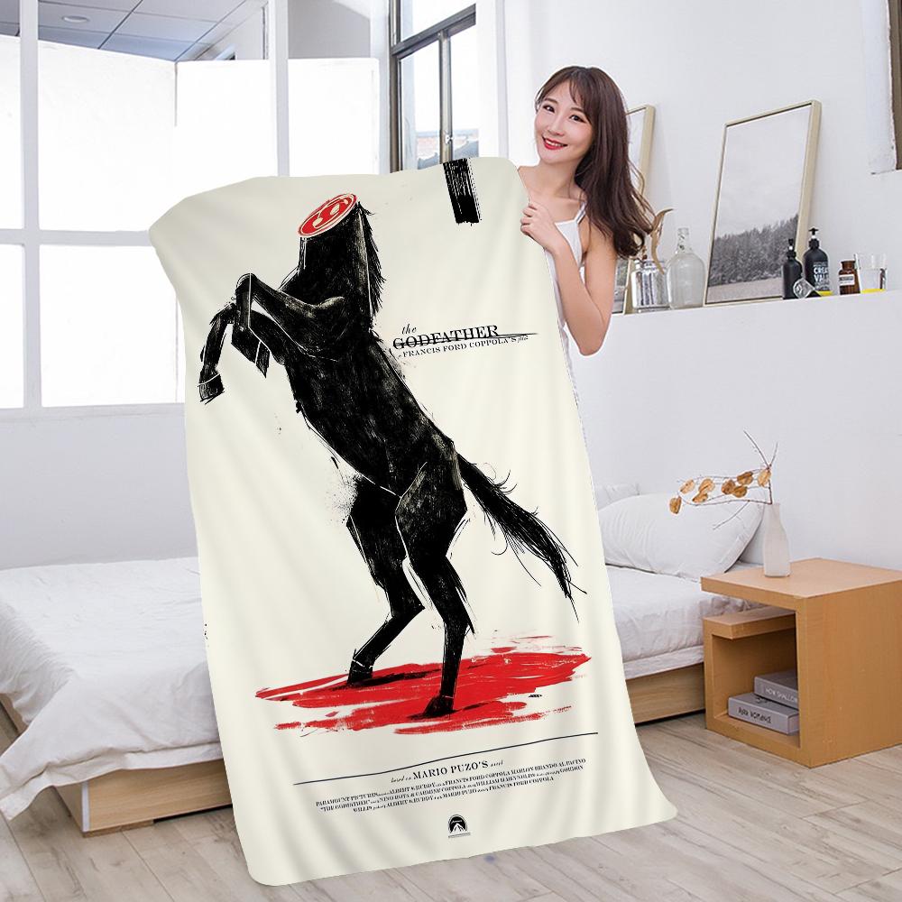 The Godfather Big Microfiber Beach Towels Quick Dry Towel Sand Beach Towels Pool Towel for Travel Swim Pool Yoga