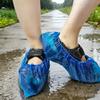 100/200/300/400/500 st Engångsskoskydd Halkfria Tjocka Vattentäta Stövelskydd Herrar Damer Elastiska Inomhusgolvskydd Dammfria Skoskydd