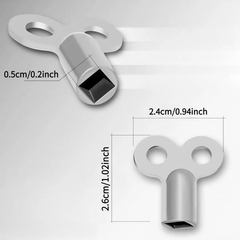 10 Pcs radiator exhaust key suitable for all radiators heater exhaust key radiator exhaust key heater square key 10pcs