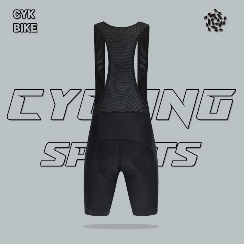 Mens Cycling Jersey Shorts Set - Quick Dry Milk Silk Short Sleeve Top With 6 Horizontal Stripes Breathable Bike Wear