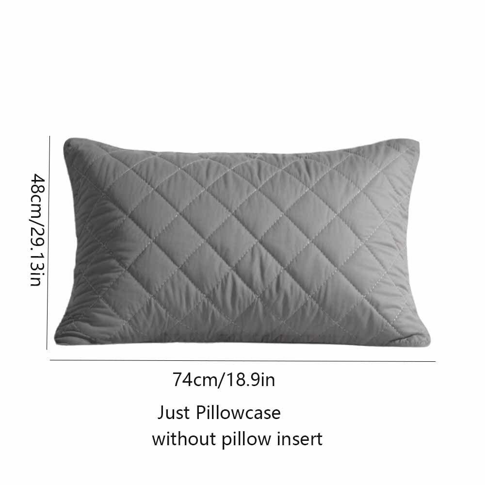 Anti Stain Waterproof Pillowcase Machine Washable Pillow Protector Pillow Cover  Home Decoration