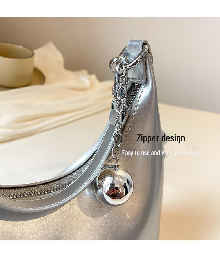 Luxury Women's Autumn 2024 Fashion Dumpling Shoulder & Handheld Commuting Bag