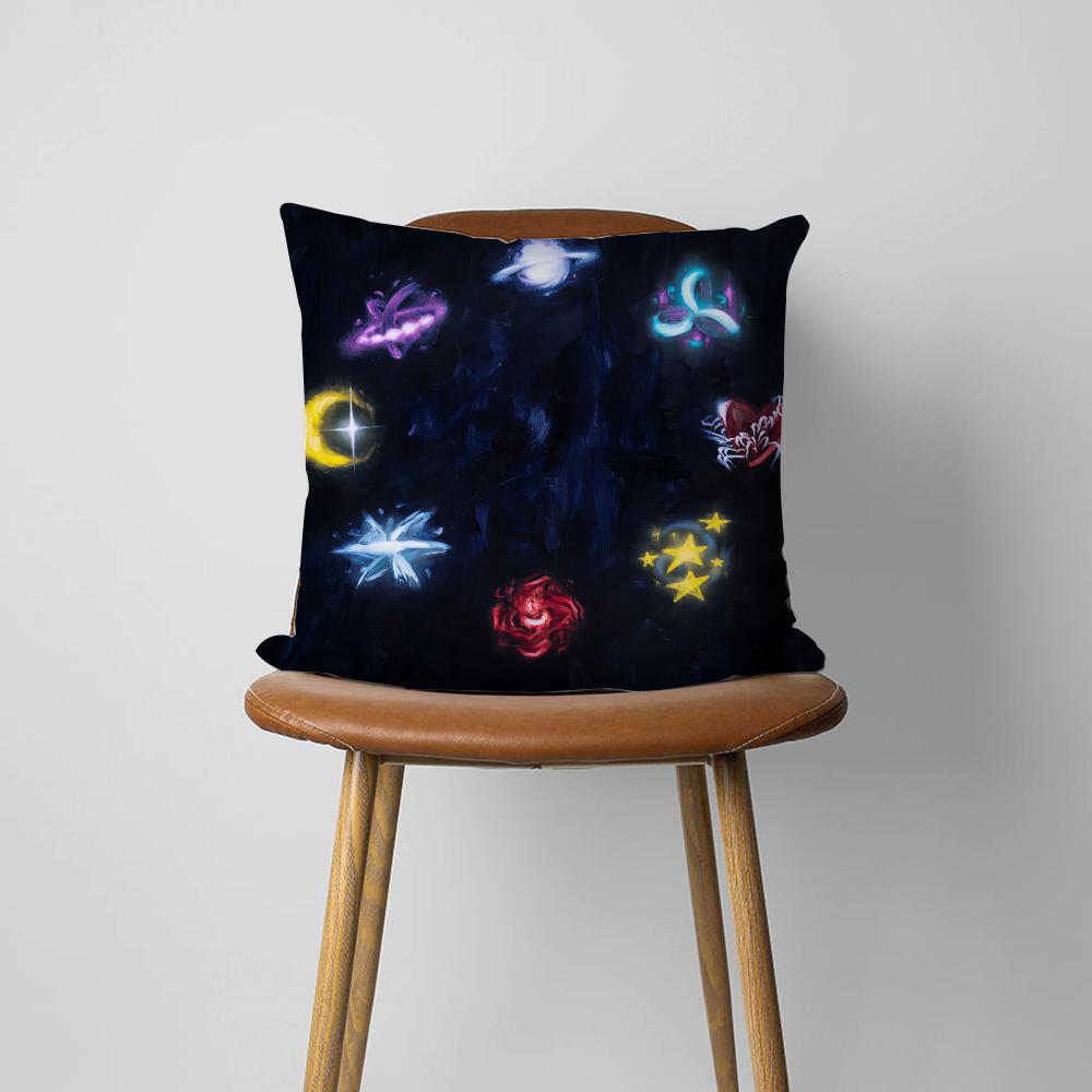 Singer Saiko Sakura Spanish Trap Cushion For Bedroom Car Coffee Shop Room Soft And Living Room Sofa Decorative Pillow Cover Case