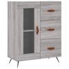 Highboard Gray Sonoma 69.5 x 34 x 180 cm Particleboard