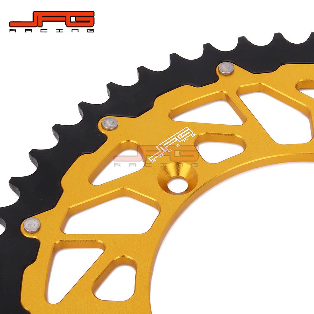 Compatible CNC Aluminum Alloy Sprocket for RM125/250, RMZ450/250, DRZ250/400/450