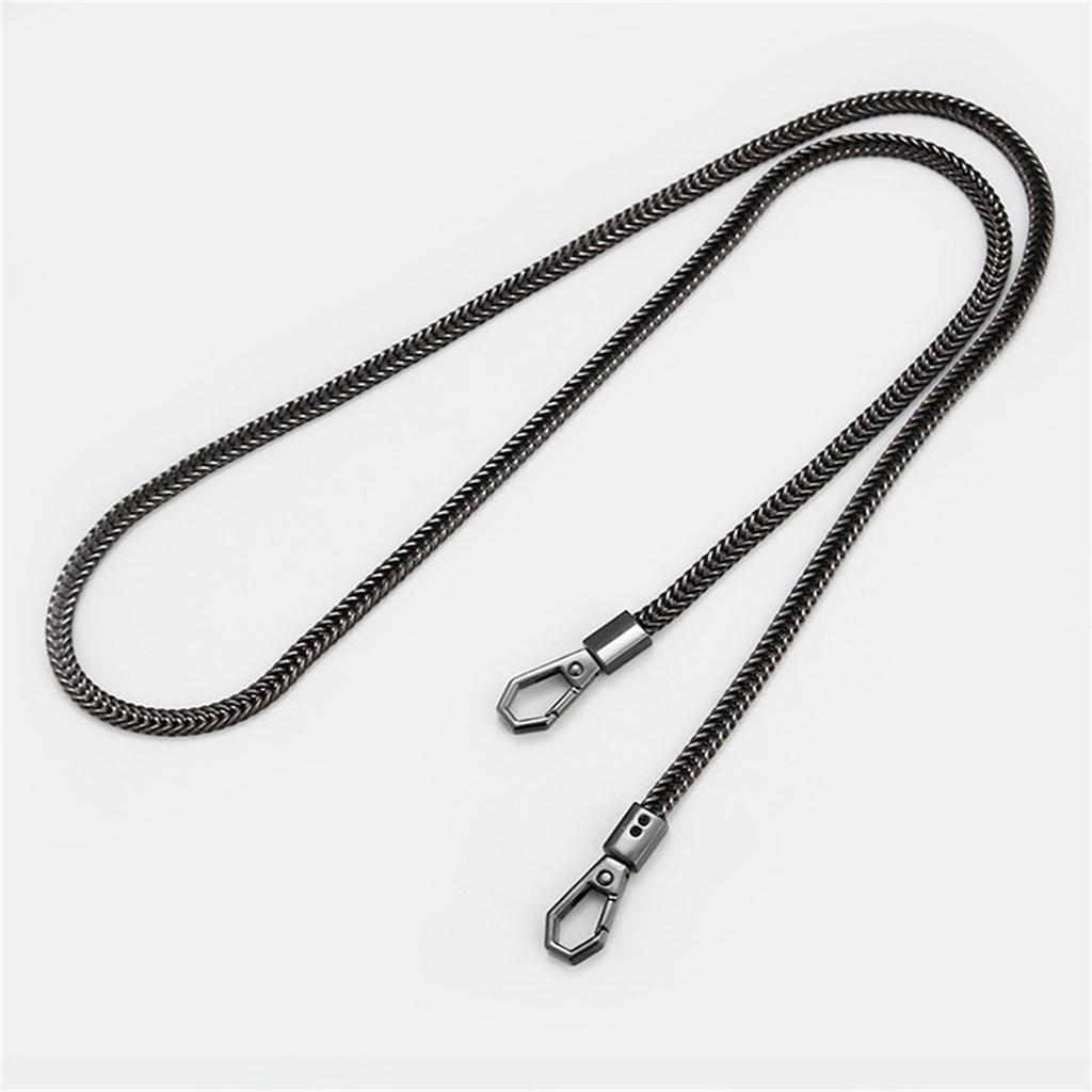 Snake Bone Chain Gold/Silver/Black Bag Strap Replacement Metal Shoulder Straps Crossbody Bag Chain Bag Accessories