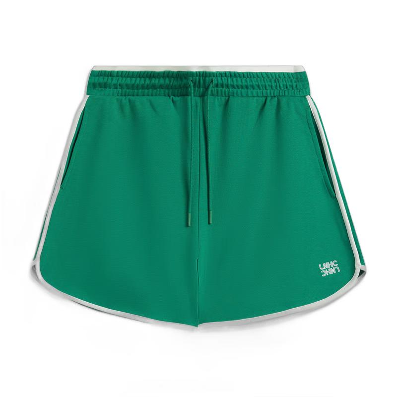 Li-Ning Women s Retro Casual Sports Shorts AKSV296 S