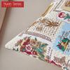 1PC Nuan Series Versatile American Retro Cotton and Linen Comfortable Pillowcase Cushion Cover for Sofa Bed Living Room Bedroom Home Decor