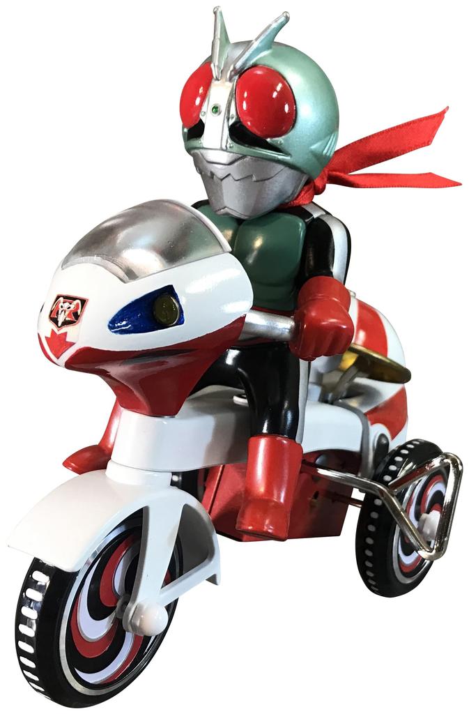 Art Storm EX Tricycle Kamen Rider New No. 2 B Type Wind-up Tricycle Figure