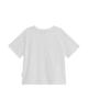 THEMUSEUMVISITOR Multi Flower Patch T-Shirt (White)