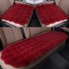 Plush Car Seat Cushion Universal Winter Warm Vehicle Seat Cover Ultra-Soft Auto Chair Protector Pad for Car Interior Accessories