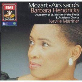 CD MOZART : BARBARA HENDRICKS, NEVILLE - Airs Sacrés/Sacred 7492832 EMI Digital 1987 France Classical Used