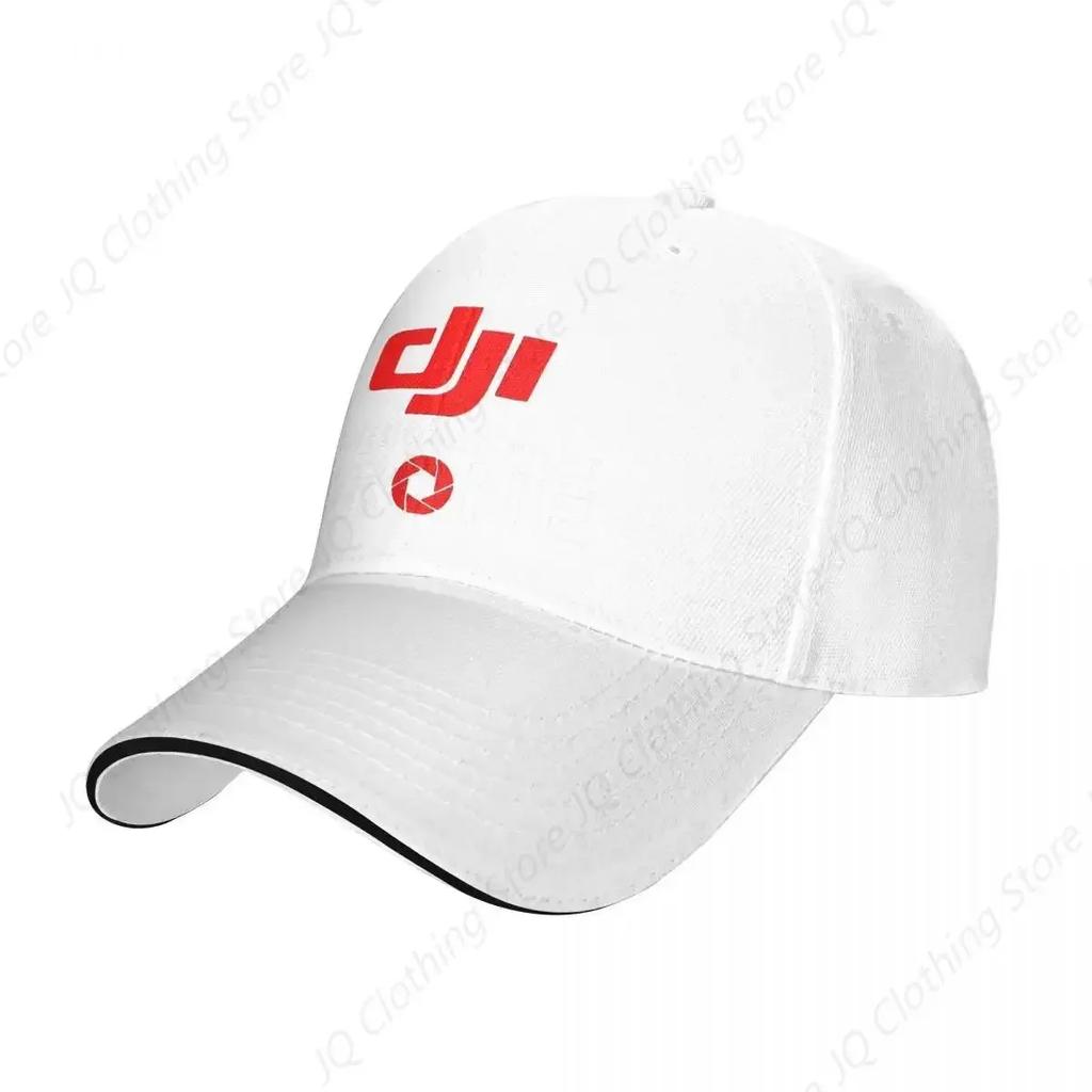 DJI Professional Pilot Drone Baseball Caps Casual Cool DJI Sandwich Cap Men Women Adjustable Dad Hat Outdoor