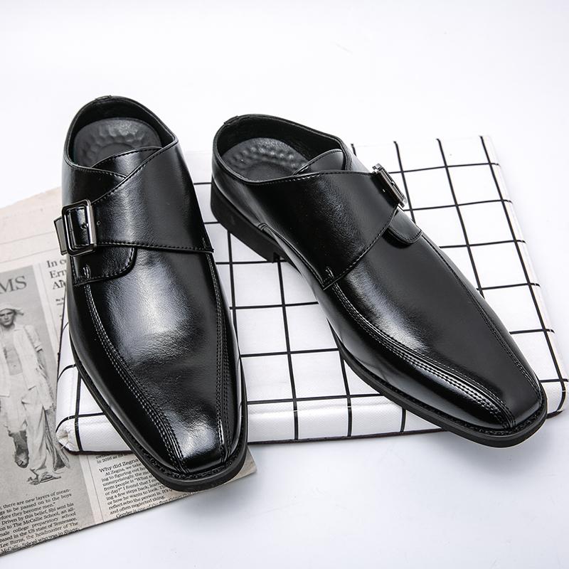 2024 Classic Brand Men's Leather Casual Shoes Versatile Commuting Business Work Shoes Men's Loafers Fashionable New Styles